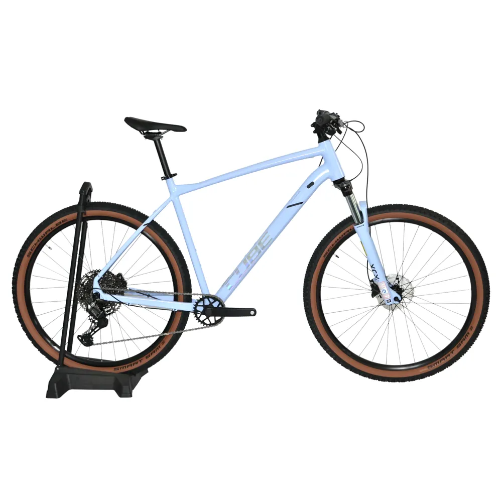 uPRISE Bikes Nearly New Cube Aim SLX 2026 Hardtail Mountain Bike - XX-Large - Blue Blossom/Pearl | Price match, 365 day return s, 18-Month Warranty, Finance Available & Free UK Delivery