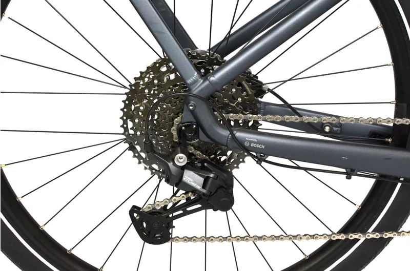 Ex Demo Cube Touring Hybrid Pro 625 2025 Electric Hybrid Bike - 50 cm - Metal Grey-1