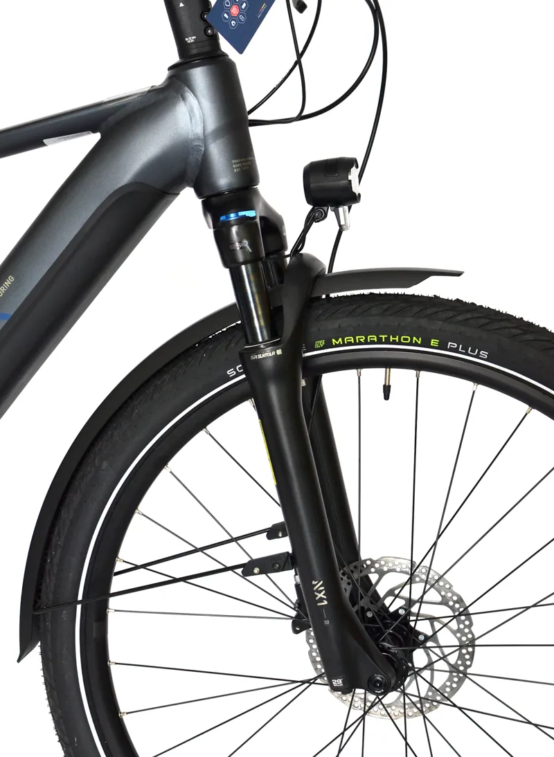 Ex Demo Cube Touring Hybrid Pro 625 2025 Electric Hybrid Bike - 50 cm - Metal Grey-2