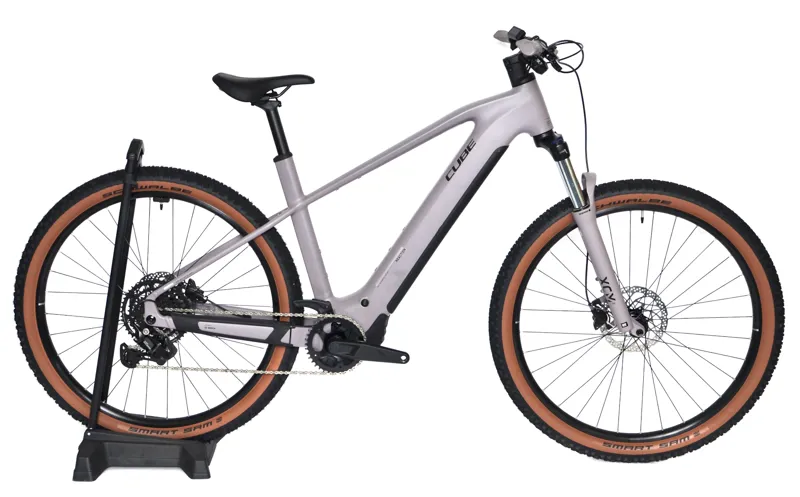 Ex Demo Cube Reaction Hybrid Performance 600 2026 Electric MTB - X-Large - Plum Grey