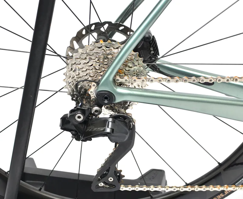 Ex Demo Giant TCR Advanced 0 Pro Compact 2026 Carbon Road Bike - Large - Alpine Green-1