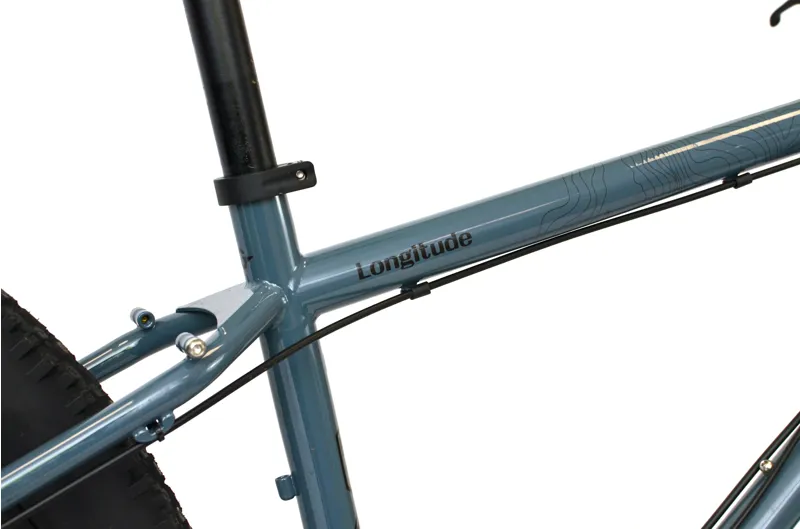 Ex Demo Genesis Longitude 27.5 Rigid Steel Adventure Mountain Bike - Medium - Blue-3
