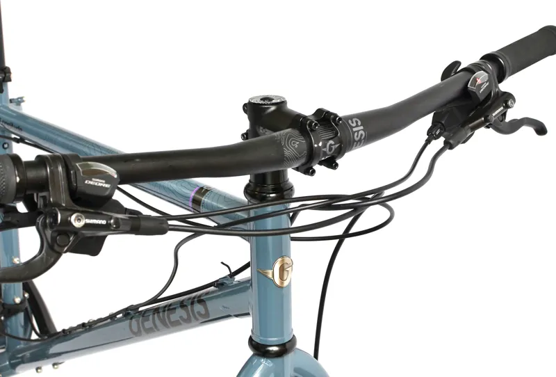 Ex Demo Genesis Longitude 27.5 Rigid Steel Adventure Mountain Bike - Medium - Blue-5