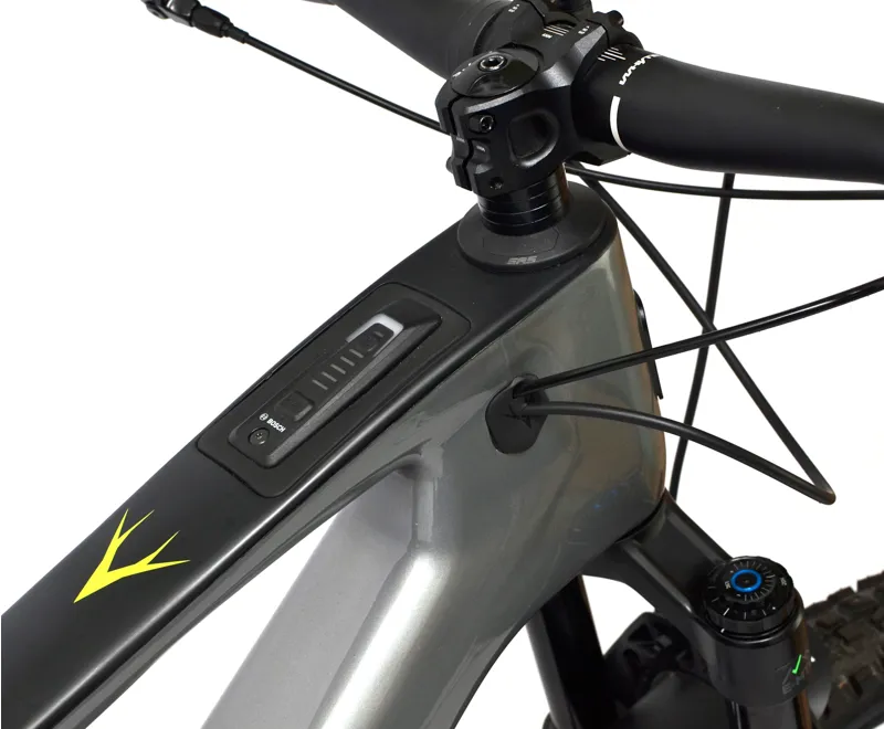 Nearly New Whyte E-Lyte 150 RSX 29er 2024 Electric Mountain Bike - Large - Gloss Silver-4