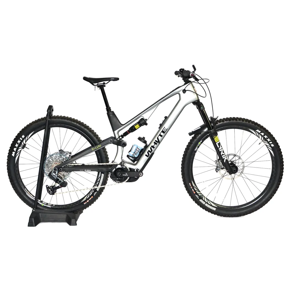uPRISE Bikes Nearly New Whyte E-Lyte 150 RSX 29er 2024 Electric Mountain Bike - Large - Gloss Silver | Price match, 365 day return s, 18-Month Warranty, Finance Available & Free UK Delivery