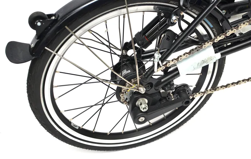 Ex Demo Brompton 2024 C Line 6 Speed Folding Bike Mid Bar - Matcha Green-3