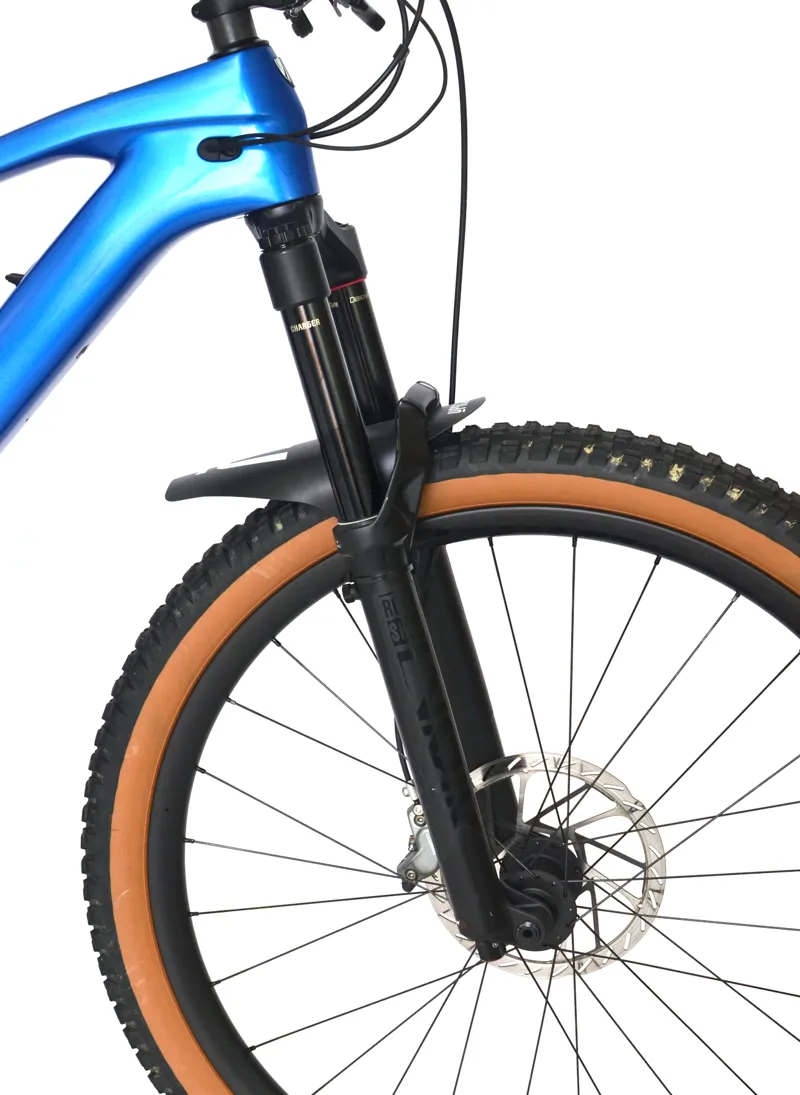 Ex Demo Trek Fuel EXe 9.8 GX AXS T-Type 29er 2025 Electric MTB - Large - Marianas Blue-4