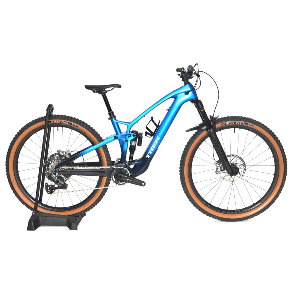 uPRISE Bikes Ex Demo Trek Fuel EXe 9.8 GX AXS T-Type 29er 2025 Electric MTB - Medium - Marianas Blue | Price match, 365 day returns, 18-Month Warranty, Finance Available & Free UK Delivery