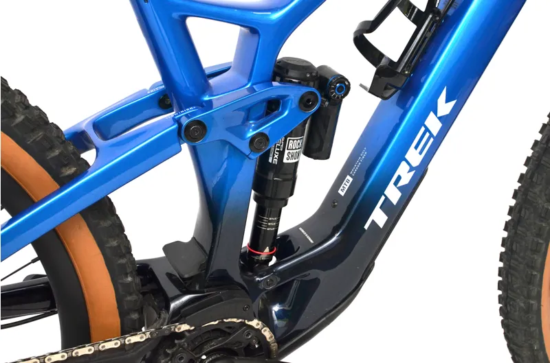 Ex Demo Trek Fuel EXe 9.8 GX AXS T-Type 29er 2025 Electric MTB - Medium - Marianas Blue-2