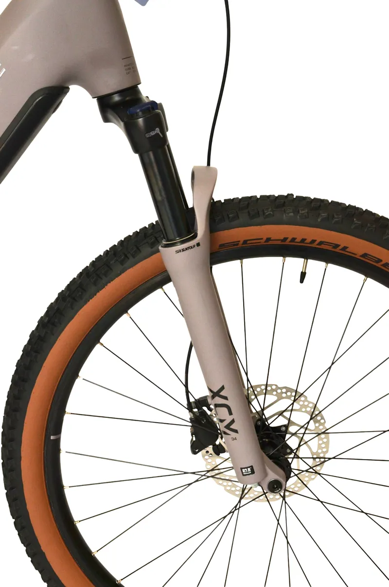 Nearly New Cube Reaction Hybrid Performance 600 Easy Entry 2026 Electric MTB -  Small - Plumgrey/Black-2