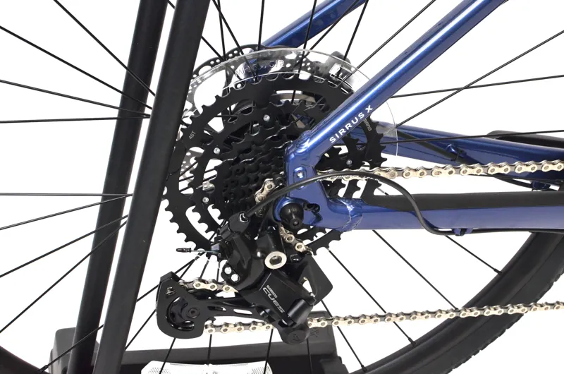 Nearly New Specialized Sirrus X 2.0 2027 Hybrid Bike - Large - Pacific Blue/White-1