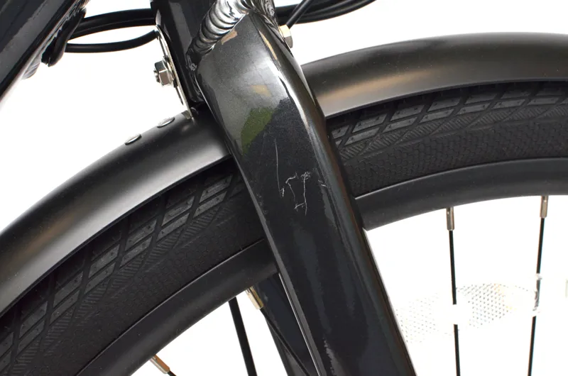 Nearly New Dawes Scenic Low Step 2025 Women's Electric Hybrid Bike - Small - Dark Grey-1