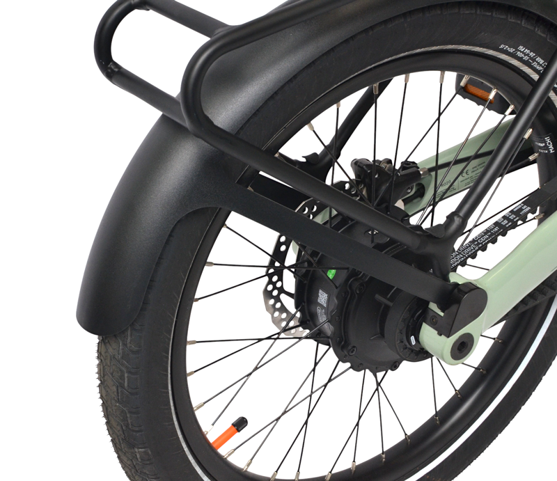 Ex Demo Eovolt Afternoon Pro 20w 2025 Folding E-Bike - Smoked Green-1