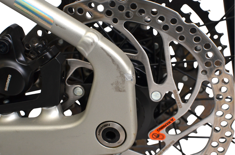 Ex Demo Cube Reaction Hybrid One 800 2026 Electric Mountain Bike - Large - Grey/Prism-7