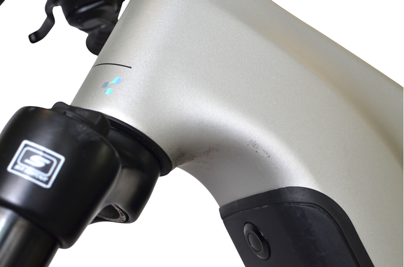 Ex Demo Cube Reaction Hybrid One 800 2026 Electric Mountain Bike - Large - Grey/Prism-9