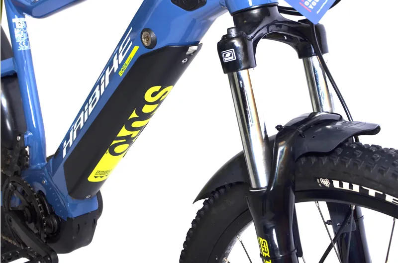 Used Haibike SD Hardseven 2.5 2020 Electric MTB - 48 cm - Blue/Grey/Lime-11