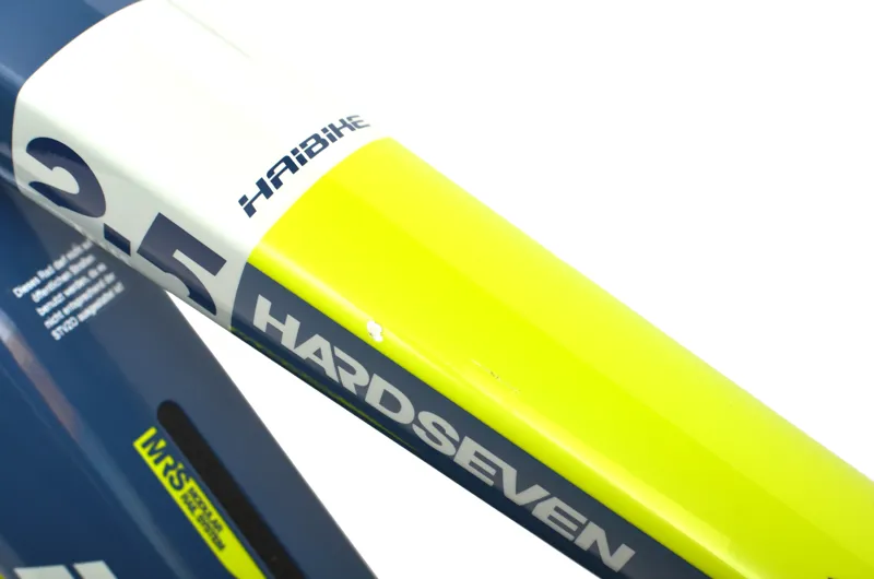 Used Haibike SD Hardseven 2.5 2020 Electric MTB - 48 cm - Blue/Grey/Lime-7