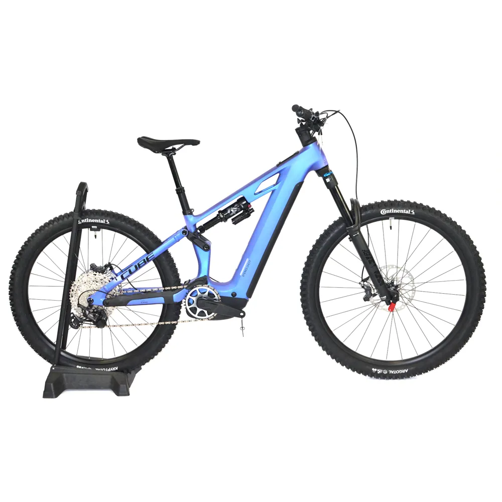 uPRISE Bikes Nearly New Cube Stereo Hybrid ONE77 HPC SLX 800 2026 Electric MTB - Small - Blue Iris/Black | Price match, 365 day returns, 18-Month Warranty, Finance Available & Free UK Delivery