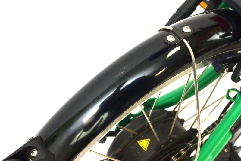 Ex Demo Brompton C Line 4 Speed Mid Bar 2026 Electric Folding Bike - Palm Green-1