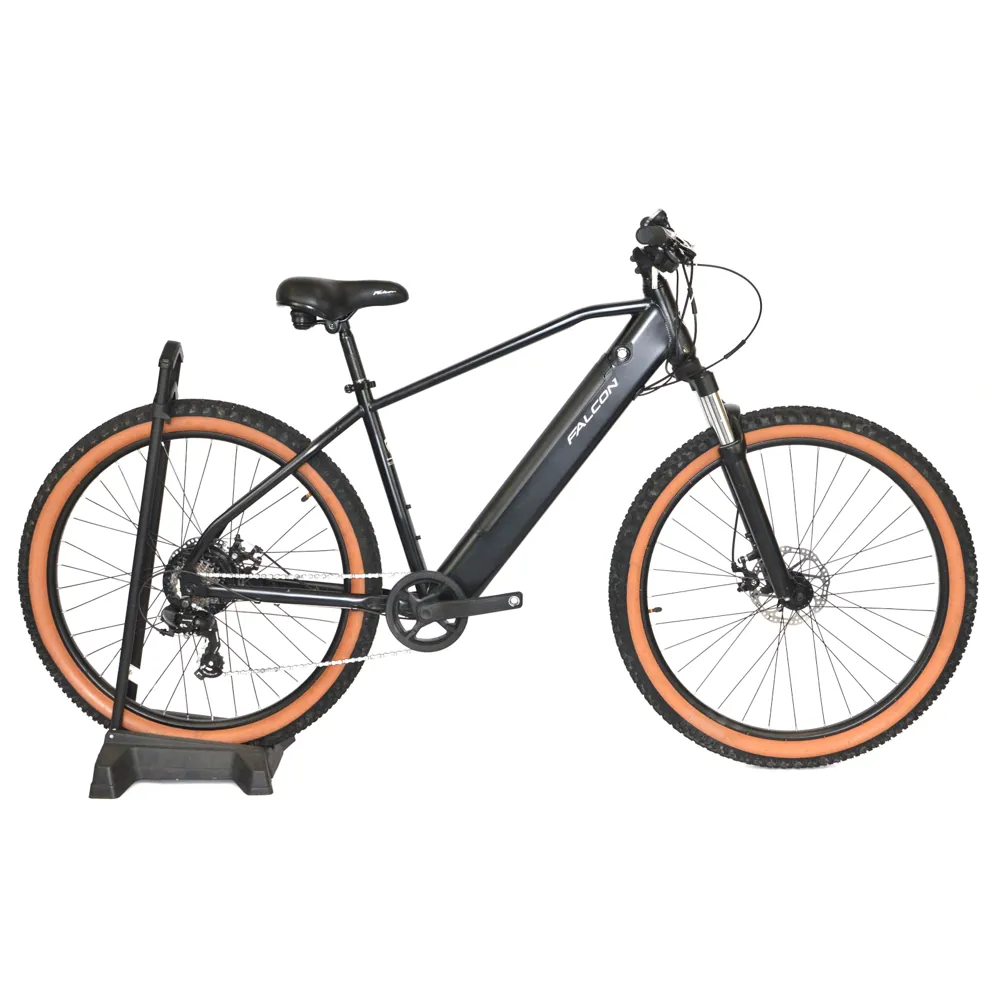 uPRISE Bikes Ex Demo Falcon Turbine 27.5 inch 2026 Electric Mountain Bike - Black | Price match, 365 day returns, 18-Month Warranty, Finance Available & Free UK Delivery