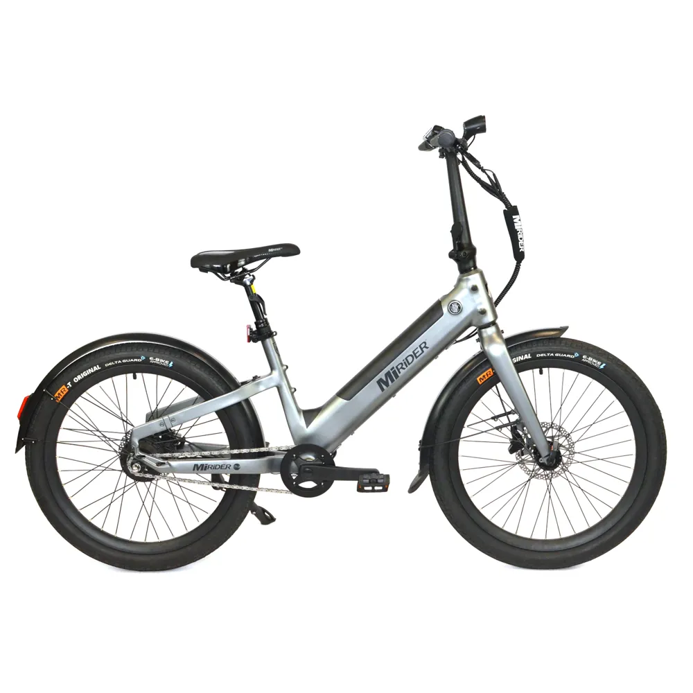 uPRISE Bikes Ex Demo Mirider 24 Compact Electric Hybrid Bike - Onyx Grey | Price match, 365 day returns, 18-Month Warranty, Finance Available & Free UK Delivery