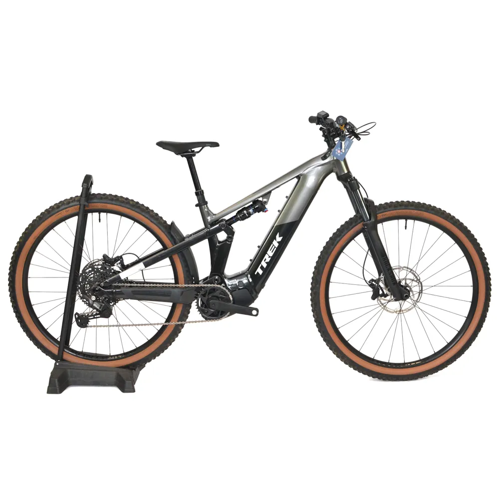 uPRISE Bikes Ex Demo Trek Powerfly FS+ 4 Gen 4 2026 Electric Mountain Bike - Medium - Mercury | Price match, 365 day returns, 18-Month Warranty, Finance Available & Free UK Delivery