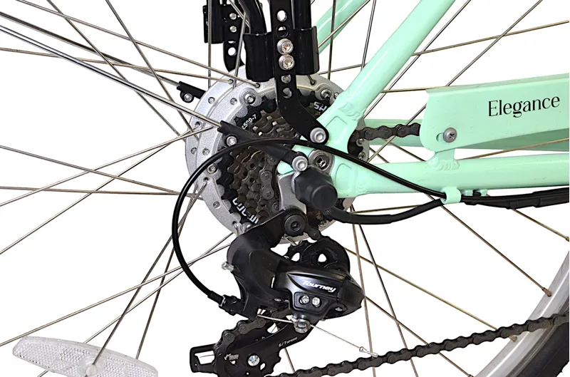 Ex Demo Dawes Elegance 2025 Women's Electric Bike - Mint Green-1