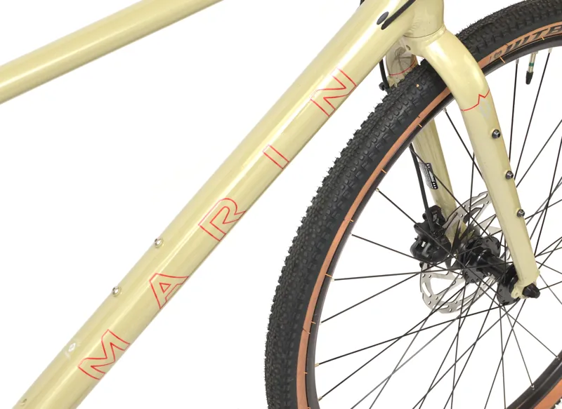 Ex Demo Marin DSX 2026 Flat Bar Gravel Bike - Large - Khaki/Red-4