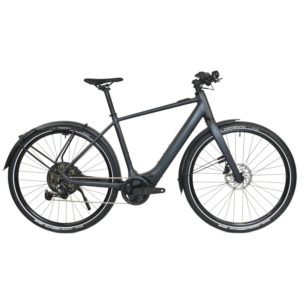 uPRISE Bikes Ex Demo Cube Editor Hybrid Pro 400X FE 2026 Electric Hybrid Bike - 54 cm - Coal/Prism | Price match, 365 day returns, 18-Month Warranty, Finance Available & Free UK Delivery