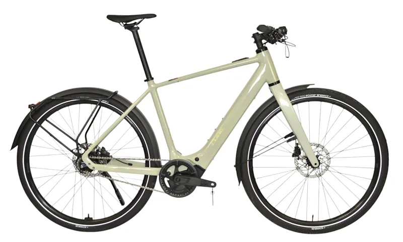 Nearly New Cube Editor Hybrid SLX 400X FE 2026 Electric Hybrid Bike - 54 cm - Reedbeige/Chrome