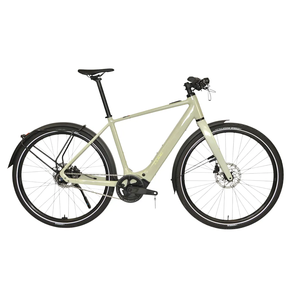 uPRISE Bikes Nearly New Cube Editor Hybrid SLX 400X FE 2026 Electric Hybrid Bike - 54 cm - Reedbeige/Chrome | Price match, 365 day returns, 18-Month Warranty, Finance Available & Free UK Delivery
