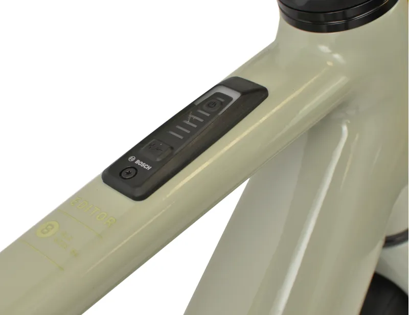 Nearly New Cube Editor Hybrid SLX 400X FE 2026 Electric Hybrid Bike - 54 cm - Reedbeige/Chrome-3