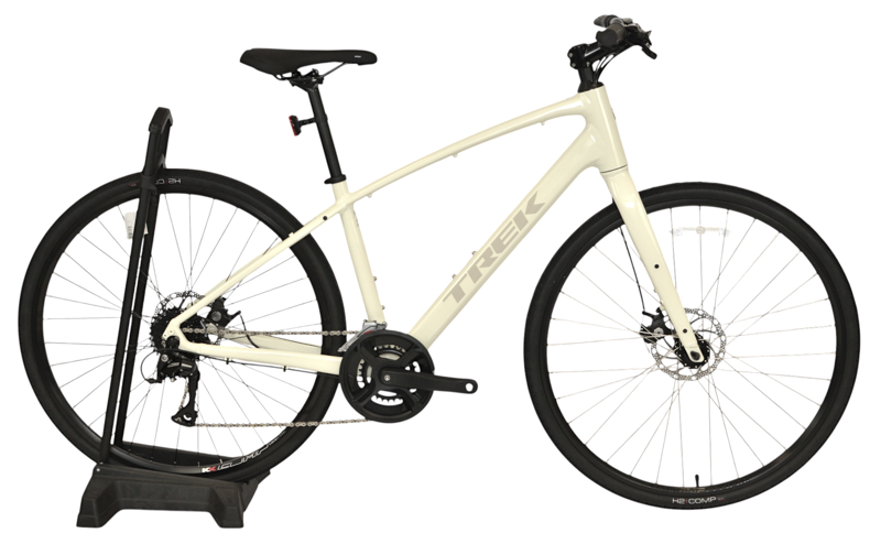 Nearly New Trek FX 1 Stepover 2027 Hybrid Bike - Medium - Era White