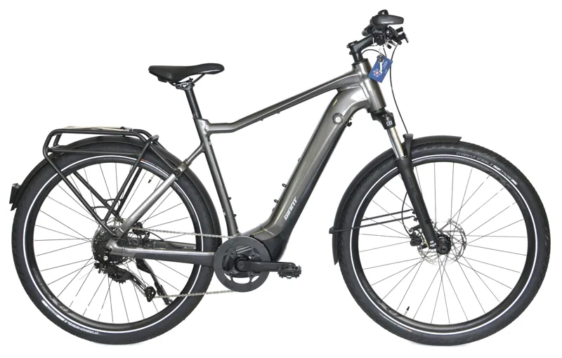 Ex Demo Giant Explore E+ 4 DD 2026 Electric Hybrid Bike - X-Large - Stealth Chrome