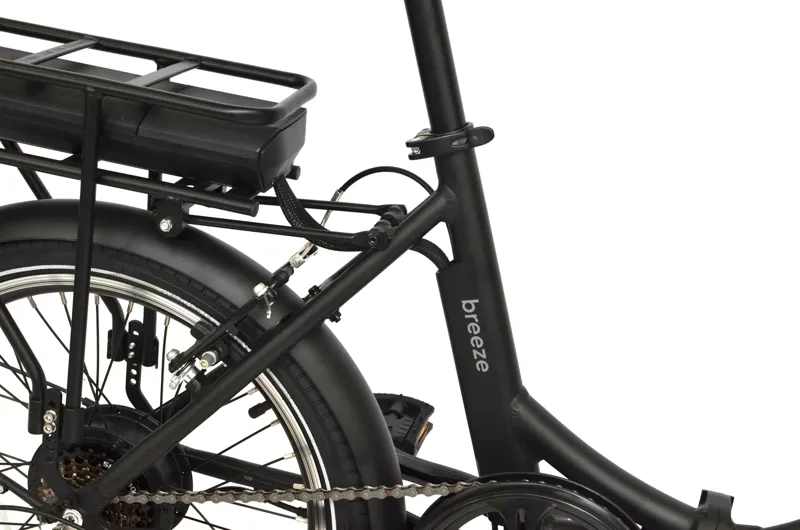 Ex Demo Falcon Breeze Low Step Electric Folding Bike - Black-5