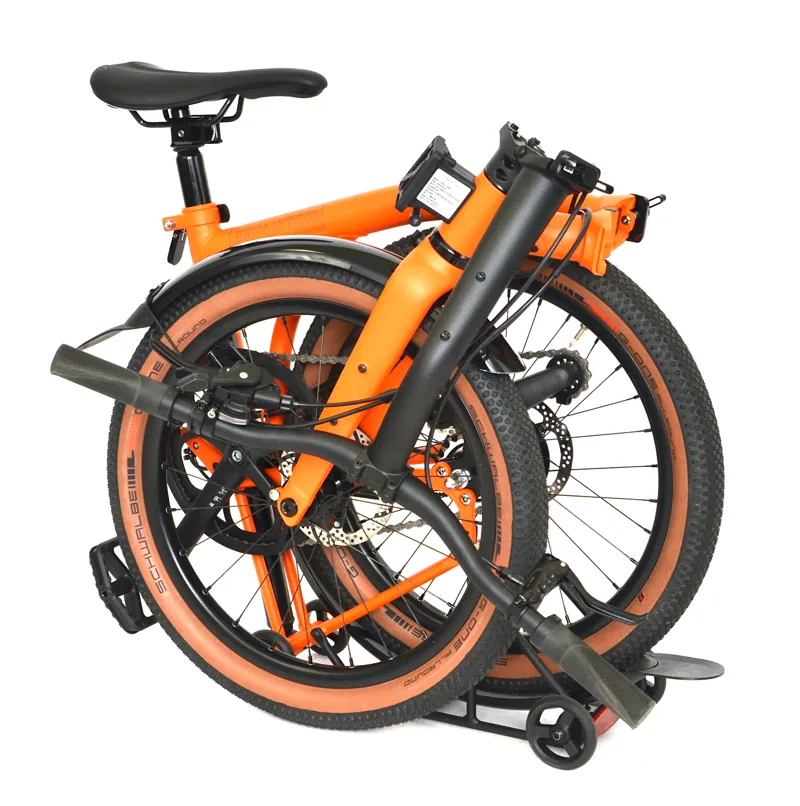 Ex Demo Brompton G Line Roller Frame 2026 Gravel Folding Bike  - Medium - Orange-4