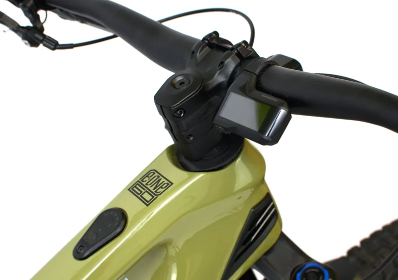 Ex Demo Merida eOne-Sixty 6000 27.5/29er Carbon Electric MTB - Long - Green/Black-4