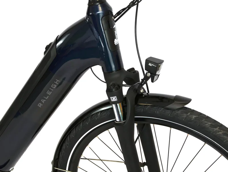 Ex Demo Raleigh Motus Hub Low Step 2026 Electric Hybrid Bike - 46 cm - Night Blue-4