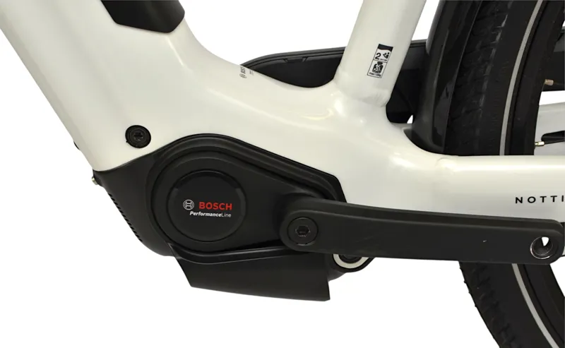 Ex Demo Raleigh Motus Hub Low Step 2026 Electric Hybrid Bike - 51 cm - Sparkling White-6