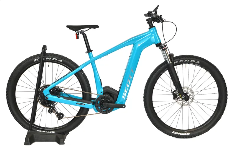 Nearly New Scott Aspect eRIDE 920 Electric Mountain Bike - Large - Cerulean Blue