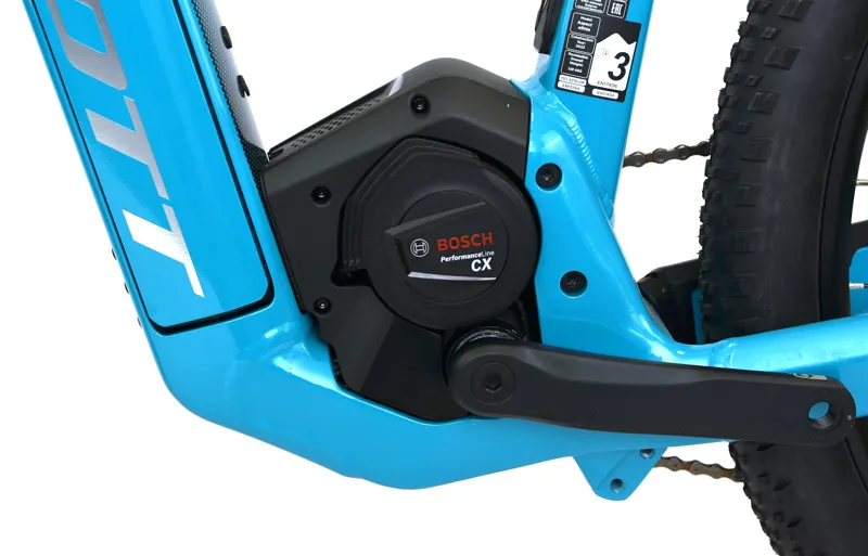 Nearly New Scott Aspect eRIDE 920 Electric Mountain Bike - Large - Cerulean Blue-8