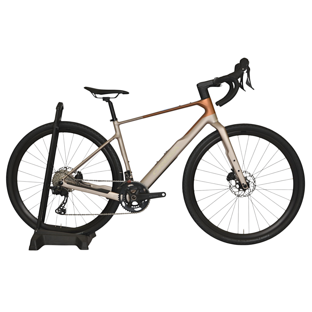 uPRISE Bikes Nearly New Orbea Terra M30 Team 2026 Gravel Road Bike - Medium - Nickel/Cinnamon Matt | Price match, 365 day returns, 18-Month Warranty, Finance Available & Free UK Delivery