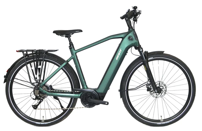 Ex Demo Giant NewTour E+ 3 DD 2027 Electric Hybrid Bike - Large - Kelp Forest