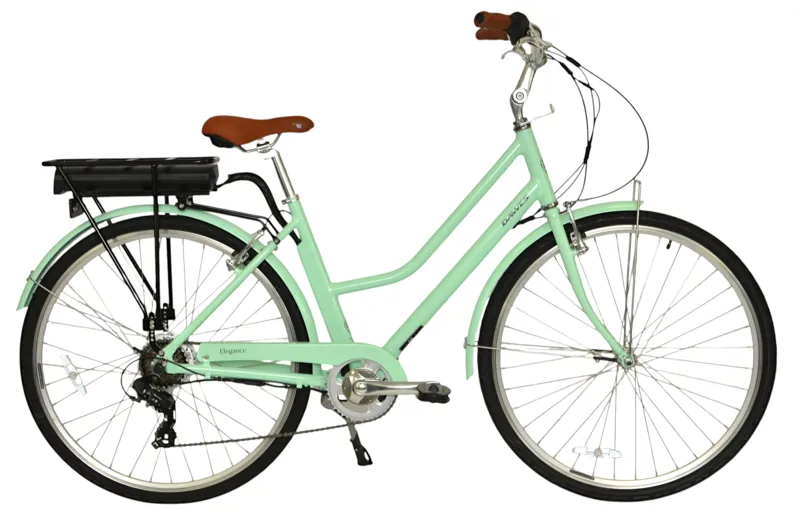 Ex Demo Dawes Elegance 2025 Women's Electric Bike - Mint Green