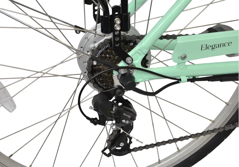 Ex Demo Dawes Elegance 2025 Women's Electric Bike - Mint Green-1