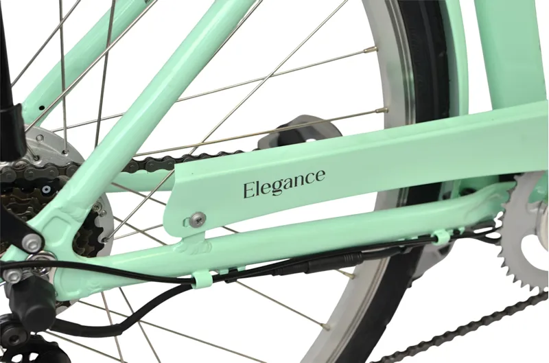 Ex Demo Dawes Elegance 2025 Women's Electric Bike - Mint Green-4