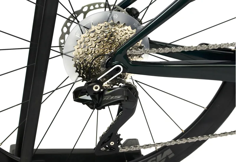 Nearly New Merida Reacto 5000 2027 Carbon Aero Road Bike - X-Small - Halo Green/Grey-1