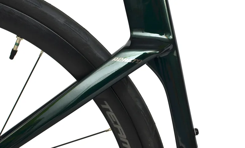 Nearly New Merida Reacto 5000 2027 Carbon Aero Road Bike - X-Small - Halo Green/Grey-3