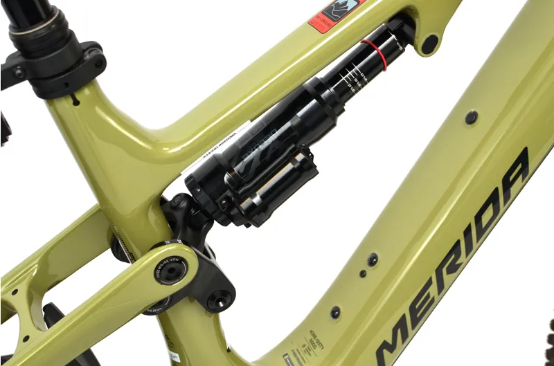 Ex Demo Merida eOne-Sixty 6000 27.5/29er Carbon Electric MTB - Long - Green/Black-3