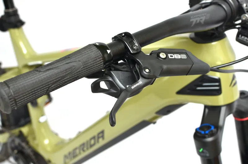 Ex Demo Merida eOne-Sixty 6000 27.5/29er Carbon Electric MTB - Long - Green/Black-6